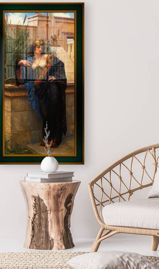 Pharaoh’s Daughter by Reginald Arthur Remastered Xzendor7 Classical Fine Art Old Masters Reproductions by xzendor7