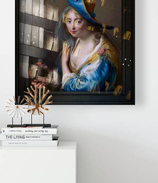 Portrait of a Young Woman as Flora by Paulus Moreelse Remastered Xzendor7 Classical Fine Art Old Masters Reproductions by xzendor7
