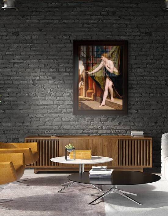 Lady Godiva c1870 by Jozef Henri Francois Van Lerius Remastered Xzendor7 Classical Fine Art Old Masters Reproductions by xzendor7