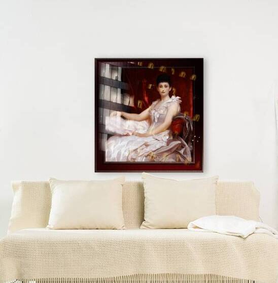 Portrait Of Amy Augusta Lady Coleridge by Lord Frederic Leighton Remastered Xzendor7 Classical Fine Art Old Masters Reproductions by xzendor7