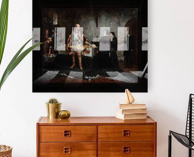 Duke Karl Insulting the Corpse of Klaus Fleming by Albert Edelfelt Remastered Xzendor7 Classical Fine Art Old Masters Reproductions by xzendor7