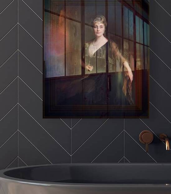 Lady Orr-Lewis nee Maude Helen Mary Booth by Philip Alexius de Laszlo Remastered Xzendor7 Classical Fine Art Old Masters Reproductions by xzendor7