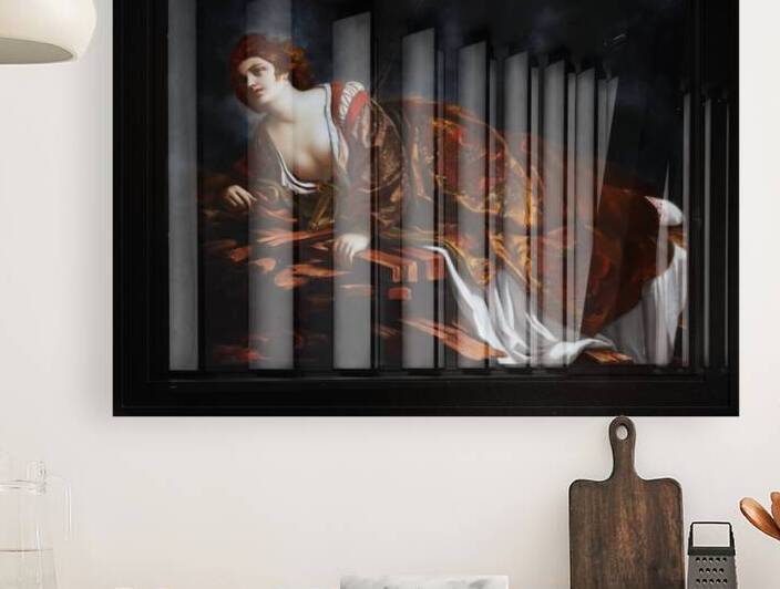 The Death Of Dido by Follower of Giovanni Francesco Barbieri Remastered Xzendor7 Classical Fine Art Old Masters Reproductions Reproduction