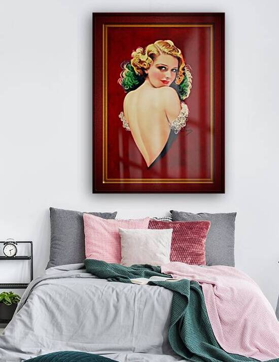 Showgirl Modern Romaces Magazine by Earl Christy Remastered Vintage Retro Xzendor7 Art Reproductions by xzendor7