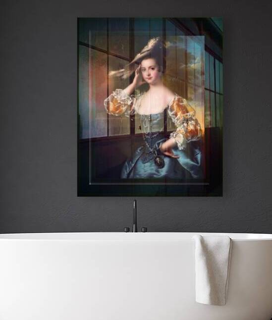 Portrait of Susannah Hope by Joseph Wright Remastered Xzendor7 Classical Fine Art Old Masters Reproductions by xzendor7