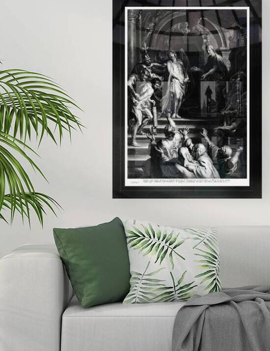 Pontius Pilatus Toont Christus Aan De Joden Voor Het Gerechtsgebouw Remastered Xzendor7 Classical Fine Art Old Masters Reproductions by xzendor7