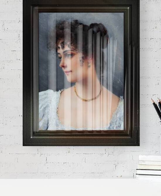 A Young Beauty by Eugen von Blaas Remastered Xzendor7 Classical Fine Art Old Masters Reproductions by xzendor7