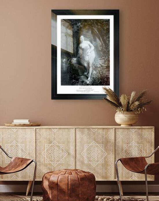 Musidora by Asher B. Durand Remastered Xzendor7 Classical Fine Art Old Masters Reproductions by xzendor7
