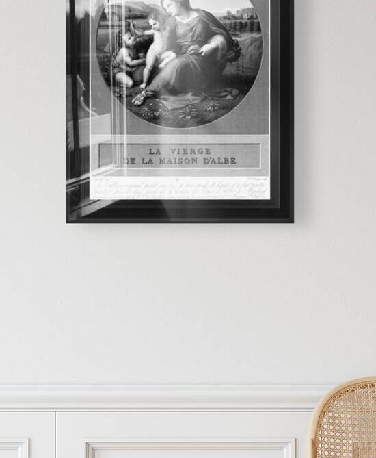 The Alba Madonna by Baron Auguste-Gaspard-Louis Desnoyers Remastered Xzendor7 Classical Fine Art Old Masters Reproductions by xzendor7