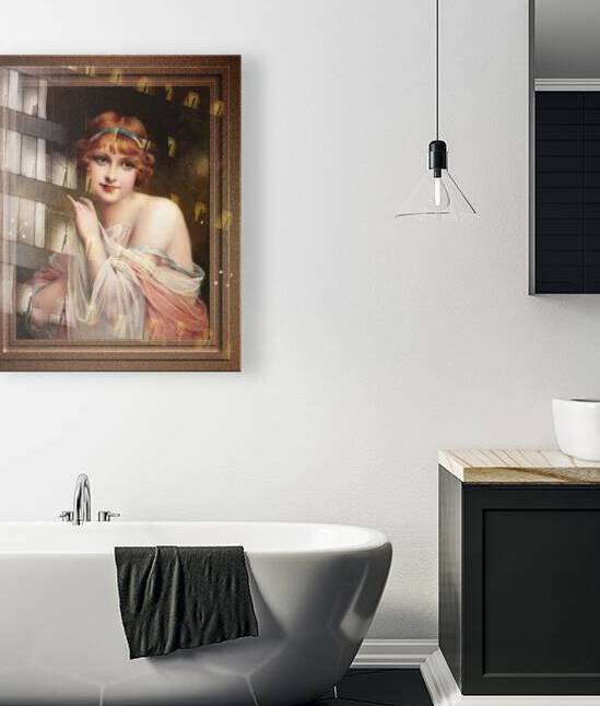 A Springtime Beauty by Francois Martin-Kavel Remastered Xzendor7 Vintage Art Old Masters Reproductions by xzendor7