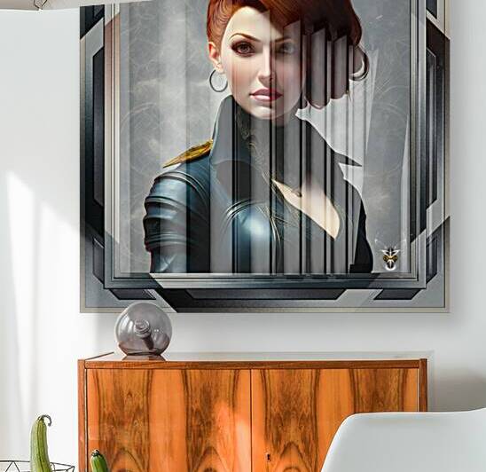 Flight Commander Collingsworth Alluring Fantasy AI Concept Art by Xzendor7 by xzendor7