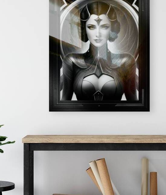 Portrait Of Delantia Delentis A Gorgeous AI Concept Art Portrait by Xzendor7 by xzendor7