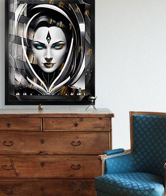 Portrait Of Lady Demenika A Captivating AI Concept Art Portrait by Xzendor7 by xzendor7