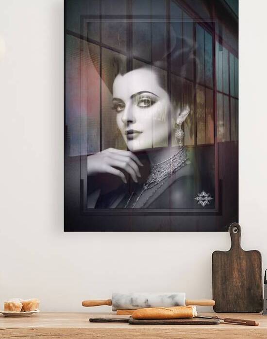40s High Fashion Mademoiselle  Elegant And Beautiful AI Concept Art Portrait by Xzendor7 by xzendor7