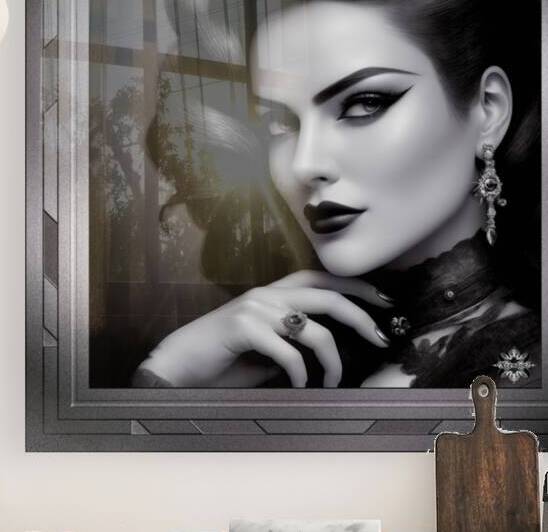 Portrait Of Spy Kalina Shepard Captivating AI Concept Art Portrait by Xzendor7 by xzendor7