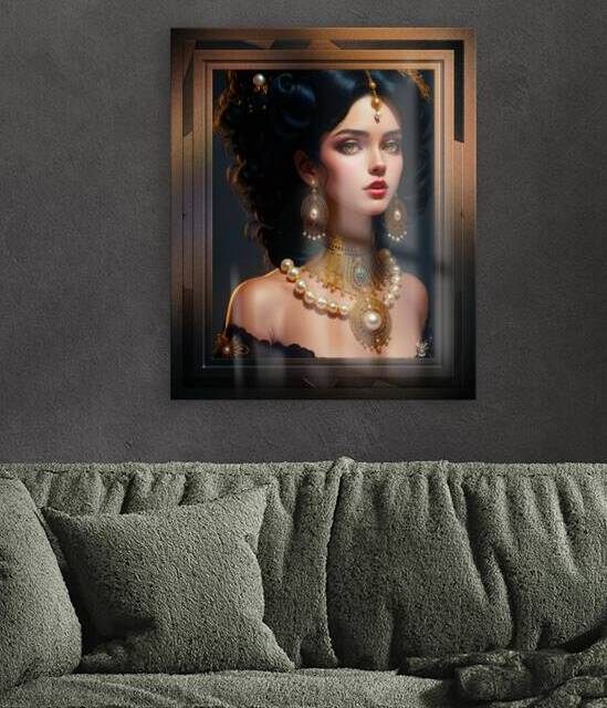 Fauscia Clatorius Dhevuoo An Enchanting AI Concept Art Portrait by Xzendor7 by xzendor7