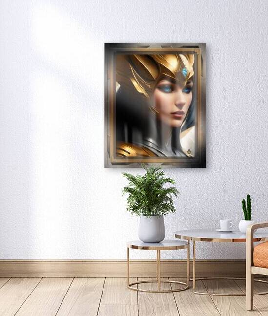 Trevalian The Princess Captivating Warrior Fantasy AI Concept Art Portrait by Xzendor7 by xzendor7