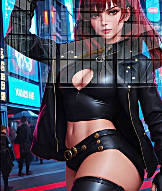 Namikura Anime Girlboss Captivating Fantasy AI Concept Art Portrait by Xzendor7 by xzendor7