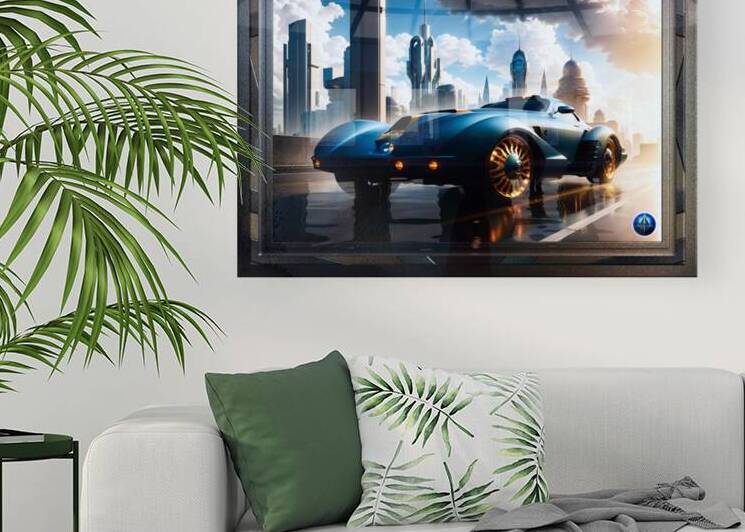 Trimark AS459 All Terrain Sports Coupe Captivating Fantasy AI Concept Art by Xzendor7 by xzendor7