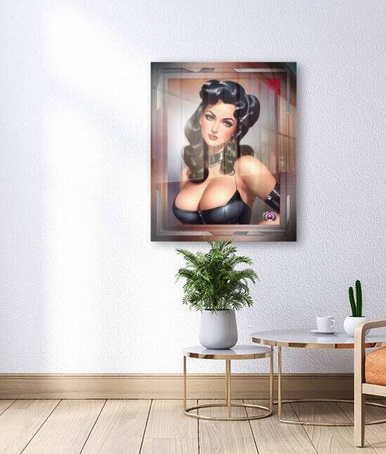 Portrait Of Lorena Talis Alluring AI Concept Art by Xzendor7 by xzendor7