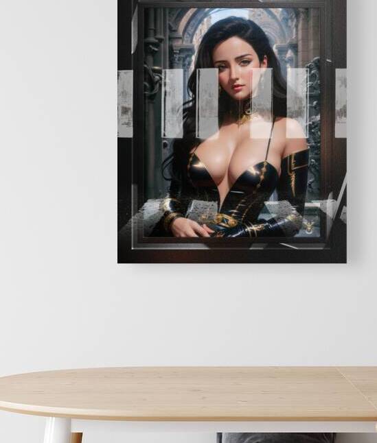 The Tenacious Astia Velai Alluring AI Concept Art Portrait by Xzendor7 by xzendor7