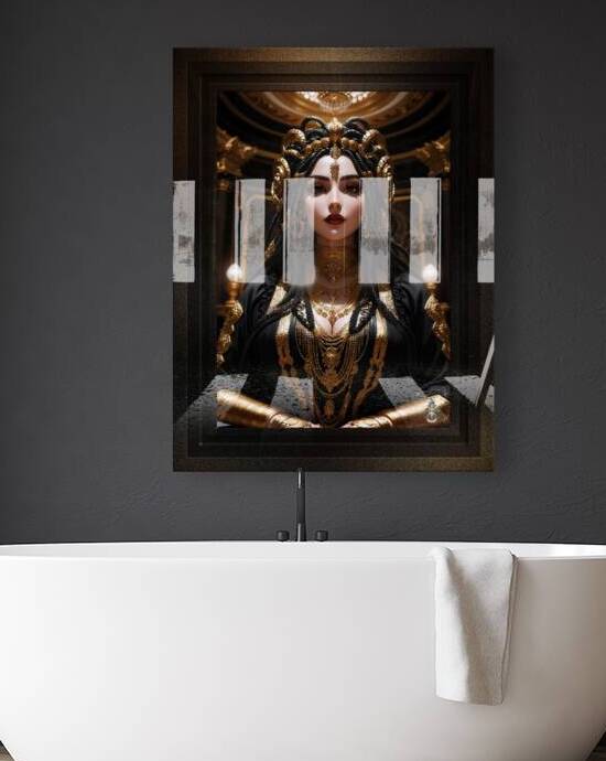 The Stunning Queen Agrathia Niasthus Alluring AI Concept Art Portrait by Xzendor7 by xzendor7