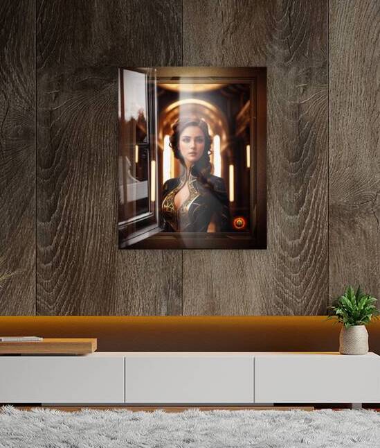 Portrait Of Louise Fiorenza Captivating AI Concept Art by Xzendor7 by xzendor7