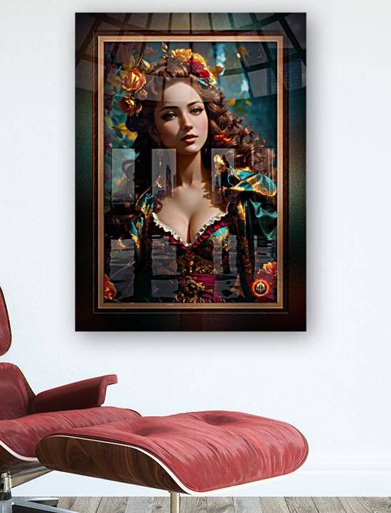 A Portrait Of The Captivating Beloved Esmerelda AI Concept Art by Xzendor7 by xzendor7
