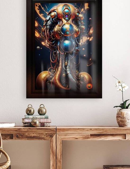 The Morleypoops Of Andromeda Prime Science Fiction AI Concept Art by Xzendor7 by xzendor7