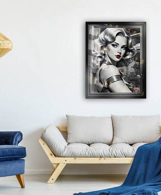 The Valves Need Adjusting Film Noir Stunning Portrait Illustration AI Concept Art by Xzendor7 by xzendor7