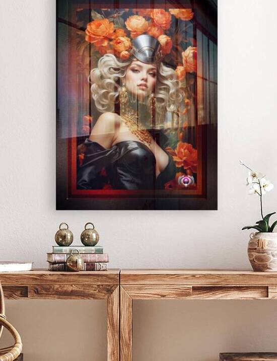 Let The Party Begin Pop Surrealism Portrait Gorgeous AI Concept Art by Xzendor7 by xzendor7