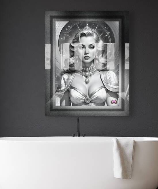 Princess Alison Ovaelise Captivating Portrait Illustraion AI Concept Art by Xzendor7 by xzendor7