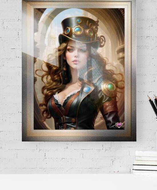 Im Unstoppable Trust Me Captivating AI Concept Art Portrait by Xzendor7 by xzendor7