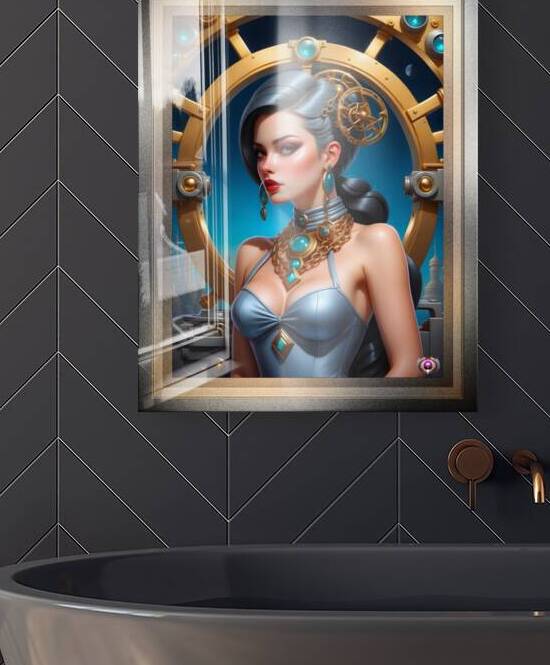 Am I Next Enchanting AI Concept Art Fantasy Portrait by Xzendor7 by xzendor7