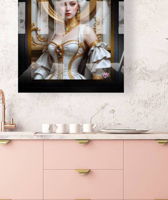 Lady Althia White Mesmerizing AI Concept Art Portrait by Xzendor7 by xzendor7