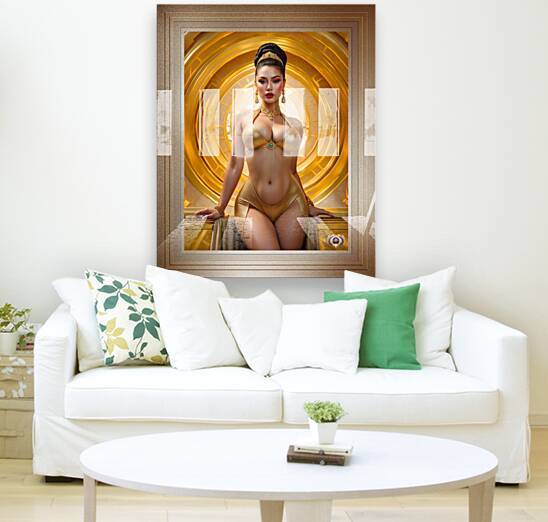 The Dancer Dahlia Cortessa Mesmerizing AI Concept Art Portrait by Xzendor7 by xzendor7