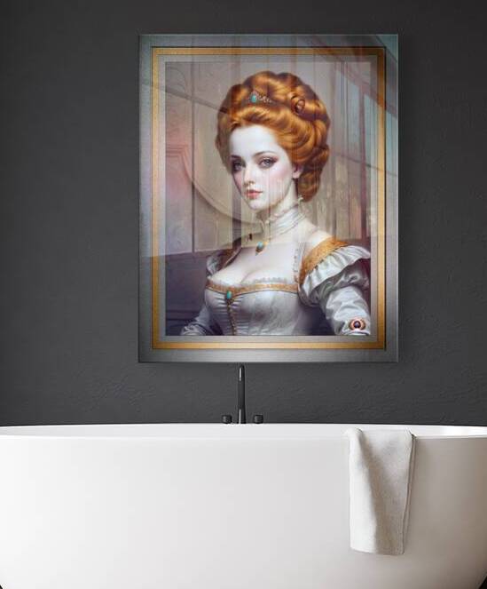 Lady Plavious Of The House Of Reyphion Beautiful AI Concept Art Portrait by Xzendor7 by xzendor7