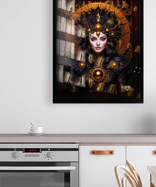 Portrait Of The Dragon Queen Orsella Trycellous Gorgeous AI Concept Art by Xzendor7 by xzendor7