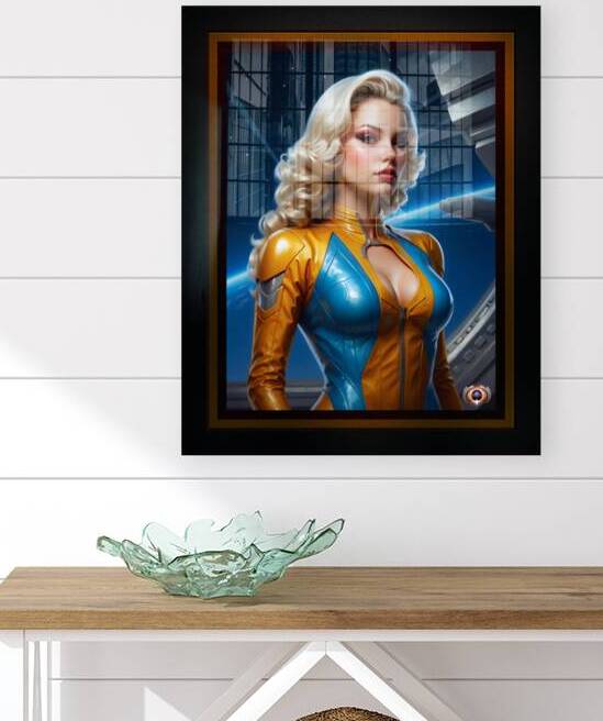 The Future Looks Great Captivating AI Concept Art Portrait by Xzendor7 by xzendor7