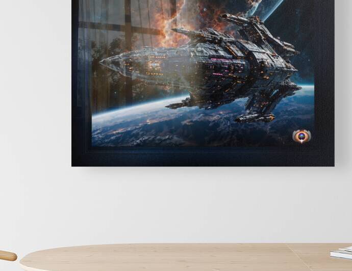 An Eptrin Battle Cruiser AI Concept Art by Xzendo by xzendor7