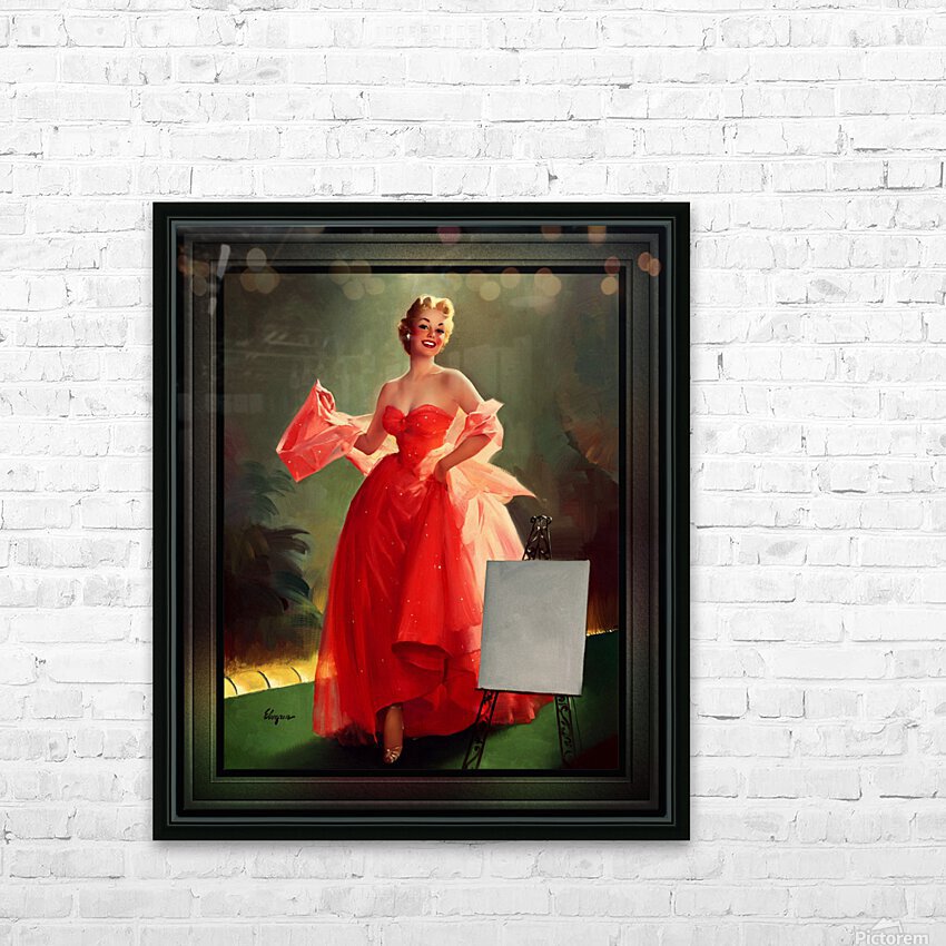 sachin and babi light blue dress African Girl With Earring Wall Art Fine Art Canvas Prints - Modern Lux   Posh.Art