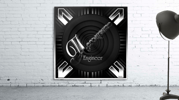 Aerospace Engineer Deco Flare Wall Preview