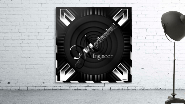 Mechanical Engineer Deco Flare Wall Preview