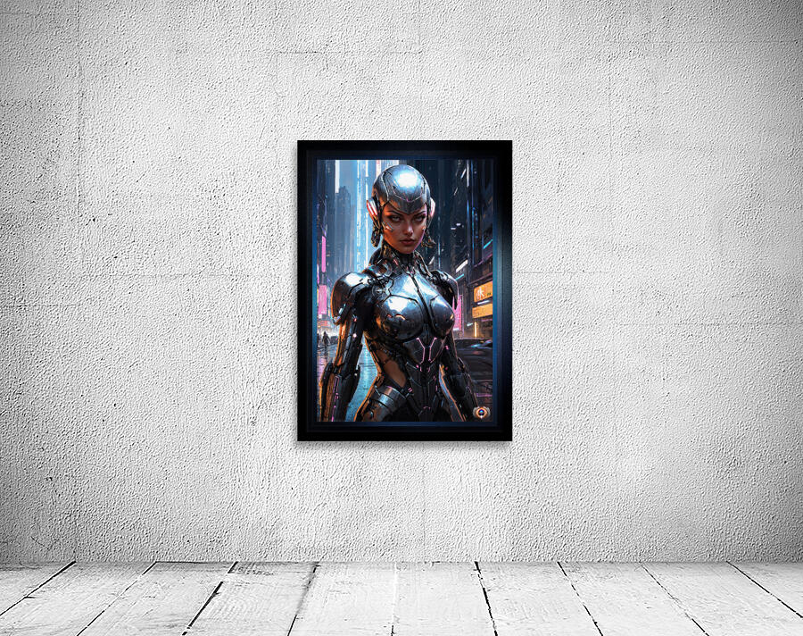 Android Assassion An Android Assassin Seeks Her Prey Mesmerizing AI Concept Art by ...