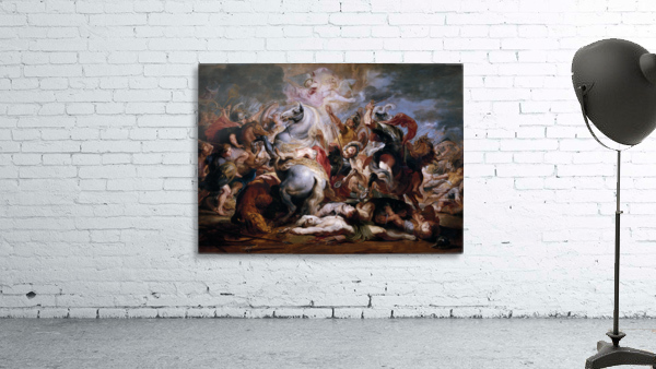 Morte di Decio Mure Bozzetto by Peter Paul Rubens Wall Preview