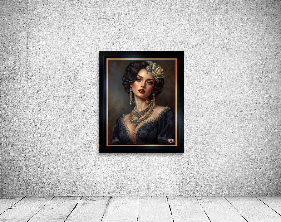 Alycia: A Vision of Classic Elegance in Opulent Golden Adornments