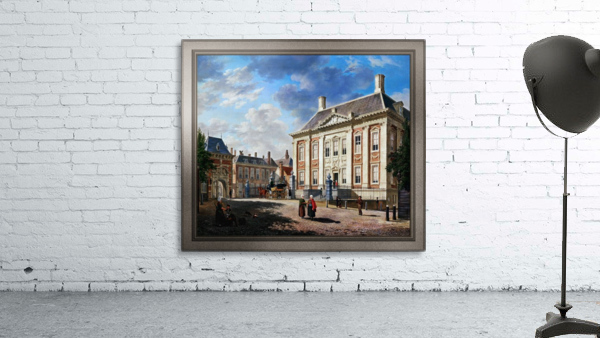 The Mauritshuis in The Hague by Bartholomeus van Hove Wall Preview