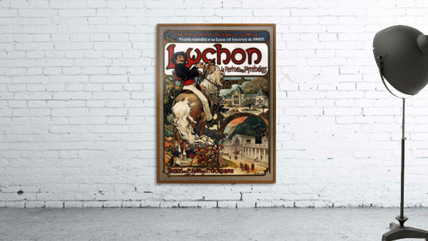 Luchon by Alphonse Mucha Wall Preview