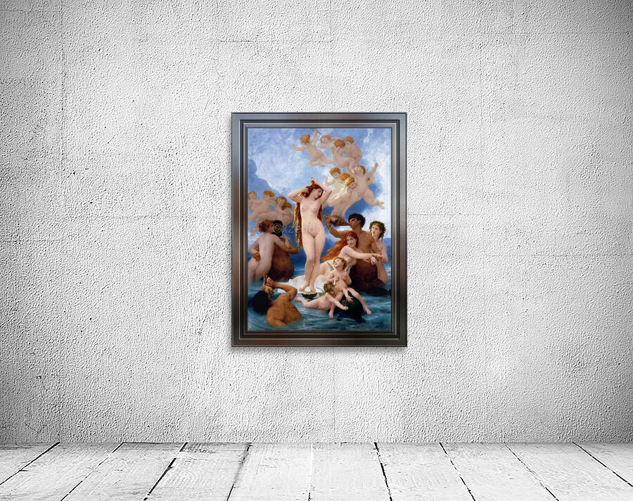 The Birth Of Venus by William-Adolphe Bouguereau Old Masters Fine Art Reproduction Wall Preview