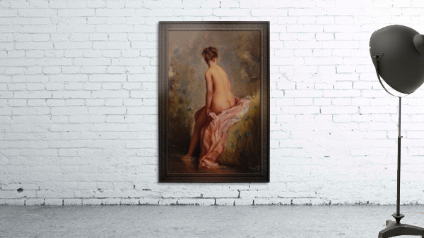 The Bather by Charles Joshua Chaplin Classical Fine Art Reproduction Wall Preview
